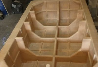 5500 Litre Water Tank Mould Underside