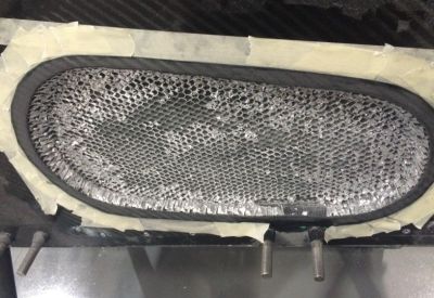 Carbon Fibre Chassis Modification for Engine