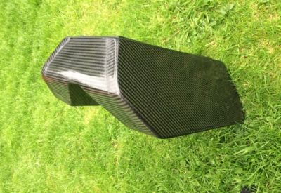 Carbon Fibre Airbox Test Piece End View